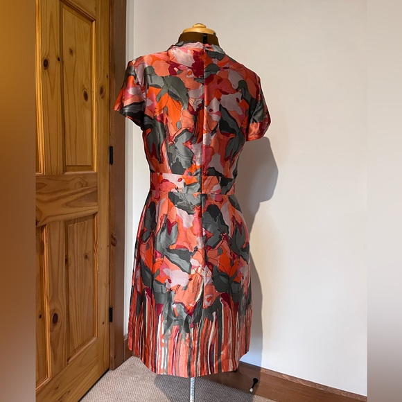 Banana Republic silk watercolour floral dress - Picture 3 of 6